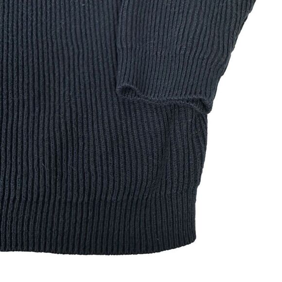 Woolrich Navy Ribbed Cotton Crewneck Sweater size XL - Picture 5 of 7
